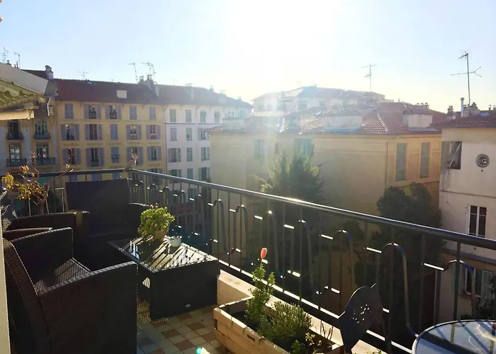 Cosy 70M Terrasses- Clim - Nice Centre Liberation